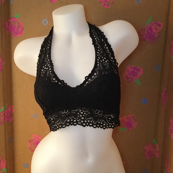 aerie Other - AERIE BLACK LACE BRALETTE SIZE M